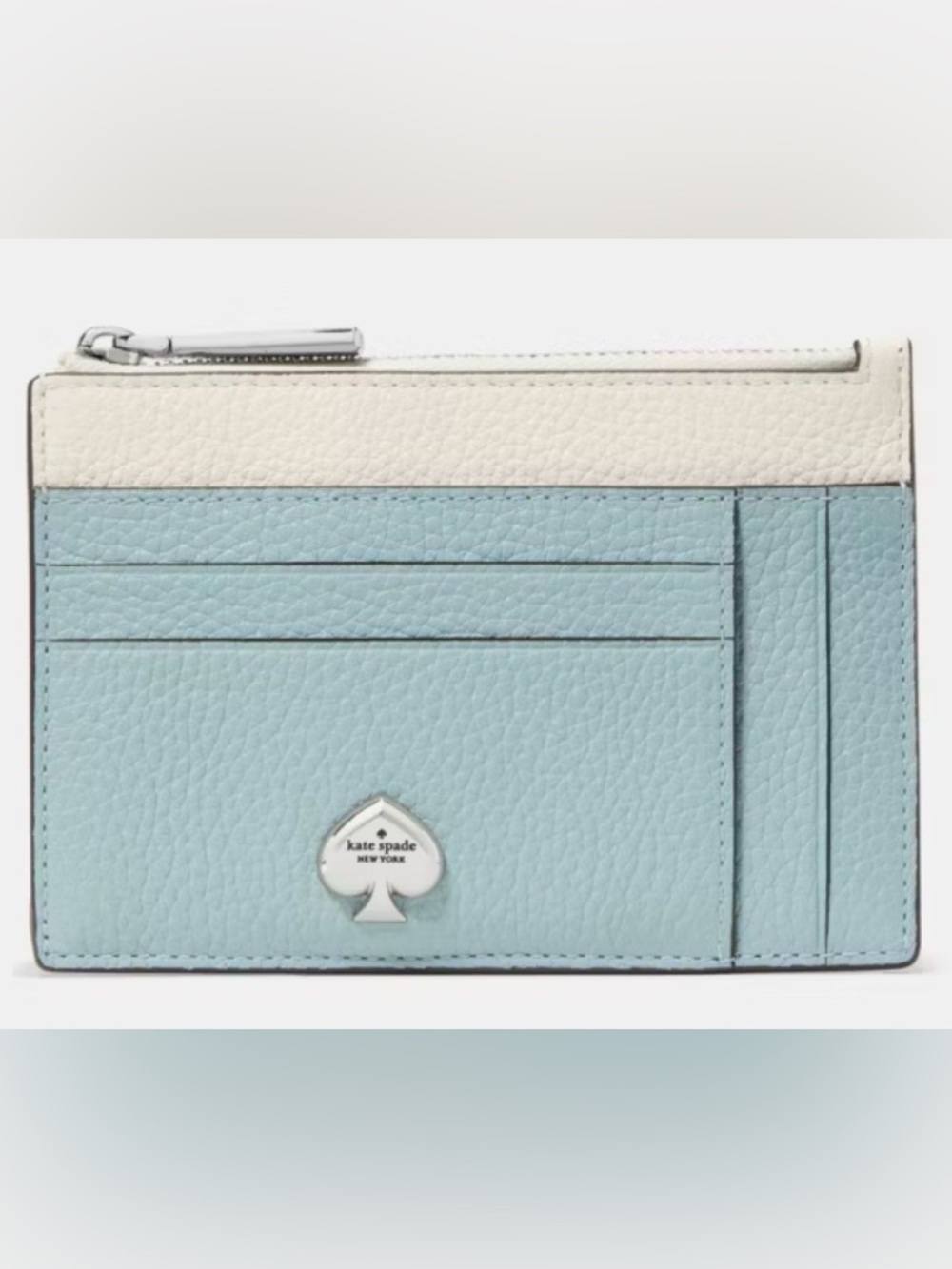 Kate Spade, Kayla Large Slim Card Holder Aventurine Multi, NWT